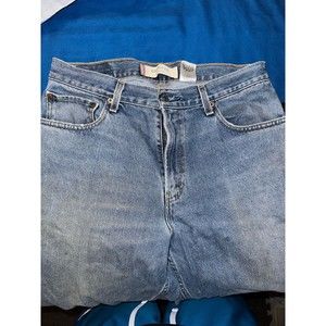 Levis 560 Vintage Mens Blue Jeans Medium Wash Size 33x30 READ